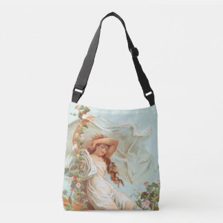 Bolso Cruzado Que la Navidad sea Brillante y Feliz, Tarjeta Anti