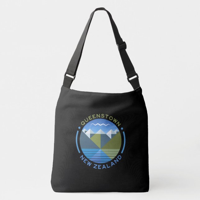 BOLSO CRUZADO QUEENSTOWN NEW ZEALAND (Anverso)
