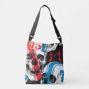 Bolso Cruzado Racer Skull: Rebelión sin foco.