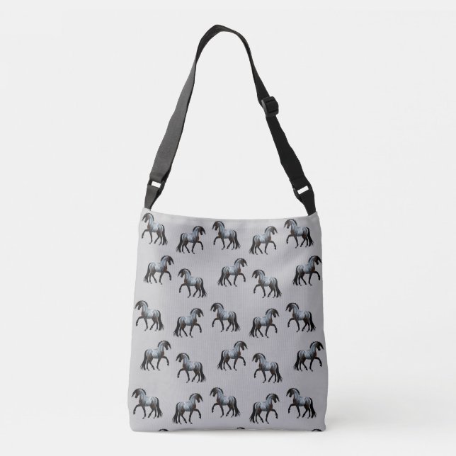 Bolso Cruzado Ramirez - Pferd, laufend -  (Reverso)