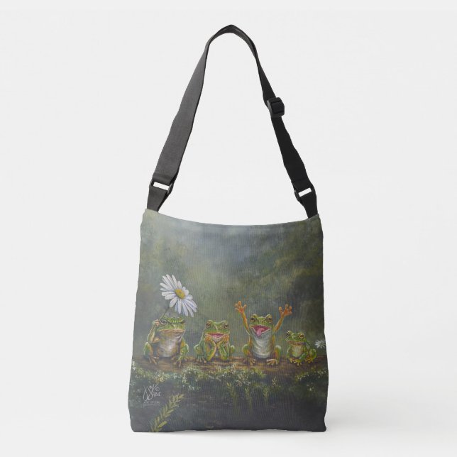 Bolso Cruzado Ranas "Daisy Day" (Anverso)