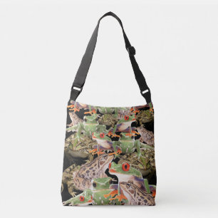 Bolso Cruzado Ranas Galore multicolores