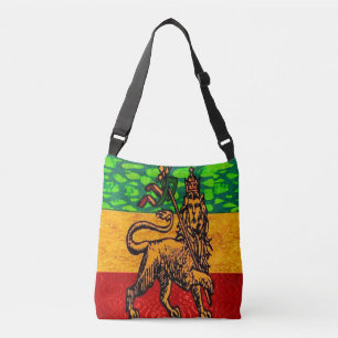 Bolso Cruzado Rasta León de la Bandera de Judá
