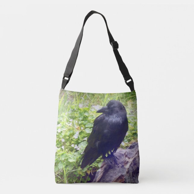 Bolso Cruzado Raven en Driftwood (Reverso)