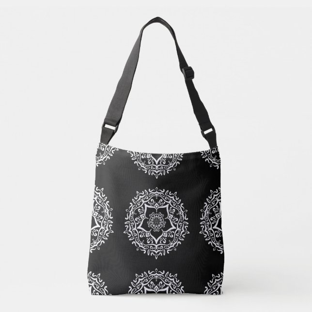 Bolso Cruzado Raven Mandala (Anverso)