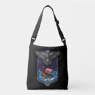 Bolso Cruzado Raven nórdico de buques de turismo