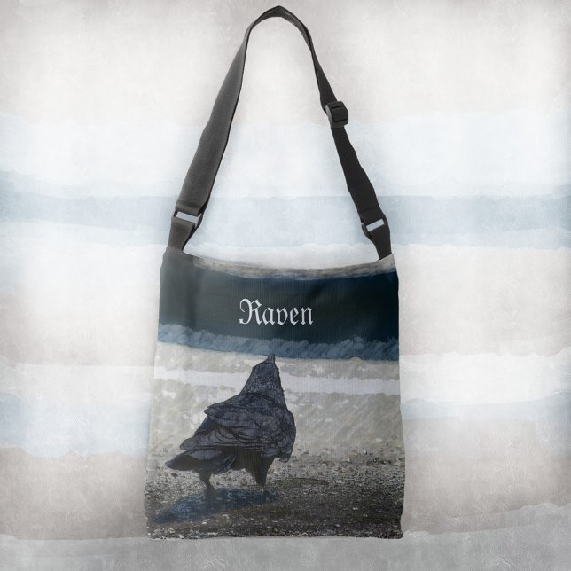 Bolso Cruzado Raven urbano en tonos grises y negros (Subido por el creador)