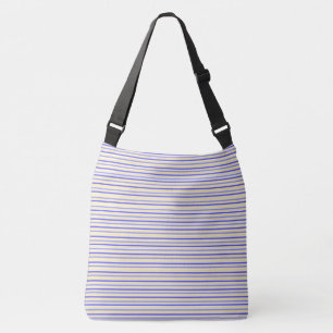 Bolso Cruzado rayas arte abstracto moderno
