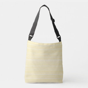 Bolso Cruzado rayas arte abstracto moderno
