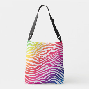 Bolso Cruzado Rayas del arco iris