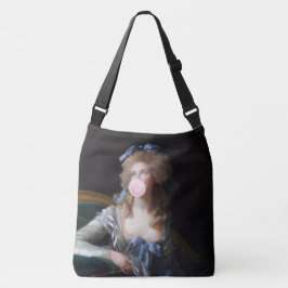 Bolso Cruzado Recatada con chicle rosa