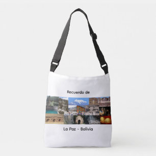 Bolso Cruzado Recuerdo de La Paz Bolivia