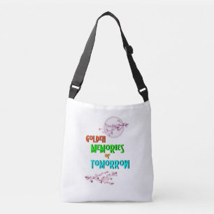 Bolso Cruzado Recuerdos Dorados De Mañana Florecen Moon Sakura