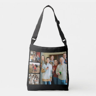 Bolso Cruzado Recuerdos valorados: Personalizable 4 Collage de f