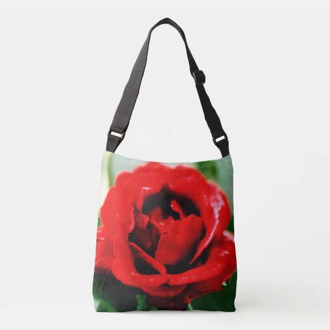 Bolso Cruzado Red Rose Love (Anverso)