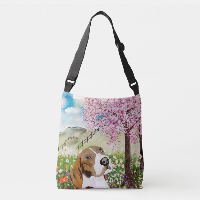 Bolso Cruzado Regal Beagle (Anverso)