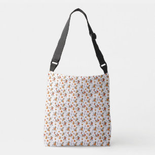 Bolso Cruzado Regalo de cumpleaños   Floral vibrante
