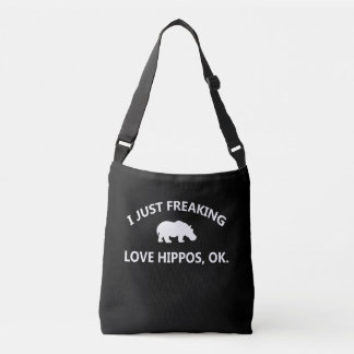 Bolso Cruzado Regalo de Hippo Lover| Me Encantaba Hippo Ok