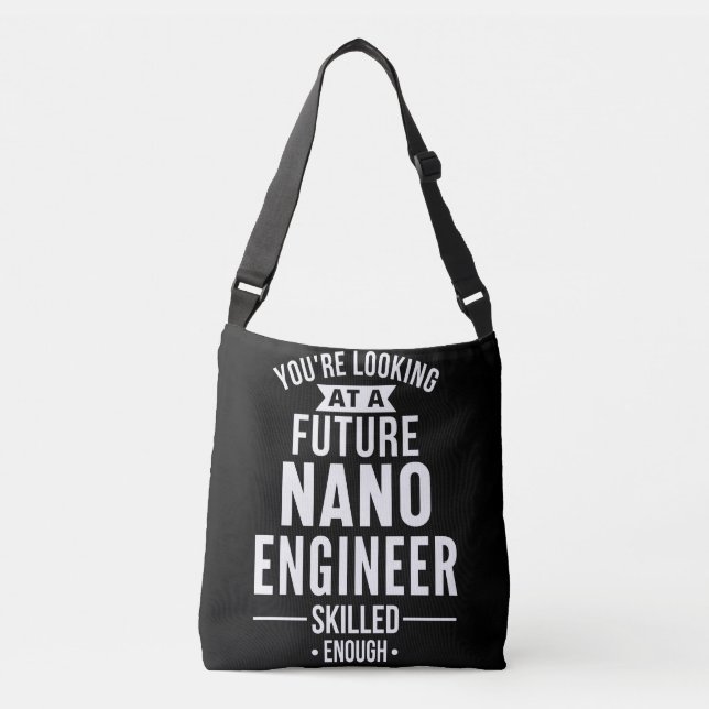 Bolso Cruzado Regalo de ingeniero de NANO (Anverso)