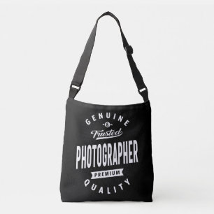 Bolso Cruzado Regalo de títulos de trabajo de fotógrafo