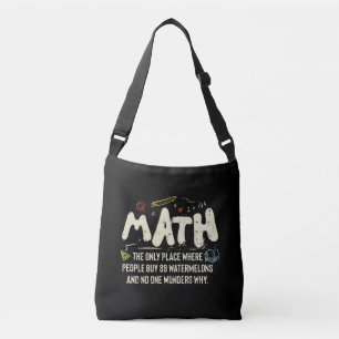 Bolso Cruzado Regalo del profesor de matemáticas