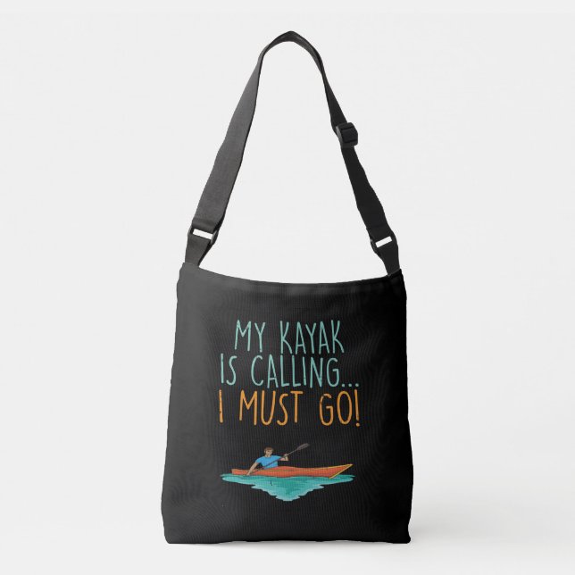 Bolso Cruzado Regalo Kayak (Anverso)