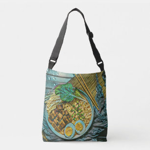 Bolso Cruzado regalo para amantes de Ramen