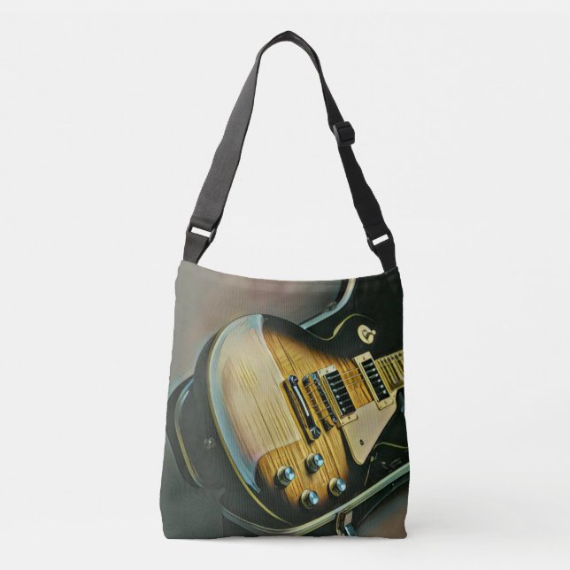 Bolso Cruzado Regalos para guitarrista (Anverso)