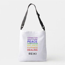 Bolso Cruzado Reiki Flower T-Shirt