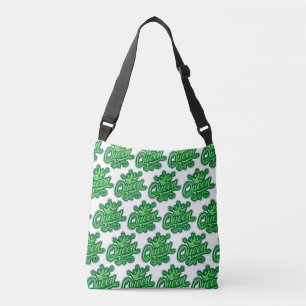 Bolso Cruzado Reina con corona, diseño de tipografía