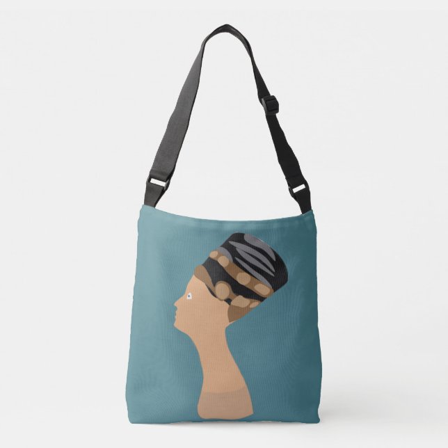 Bolso Cruzado Reina egipcia Nefertiti (Anverso)