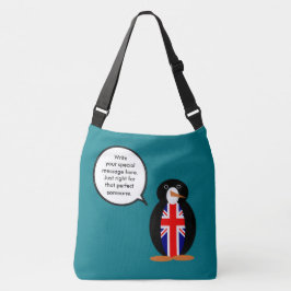 Bolso Cruzado Reino Unido La señora pingüino hablando