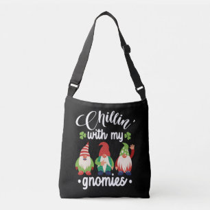 Bolso Cruzado Relajándome Con Mis Gnomitos Divertido Día De San