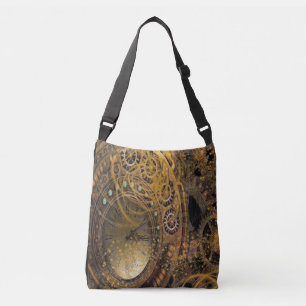 Bolso Cruzado Reloj Steampunk