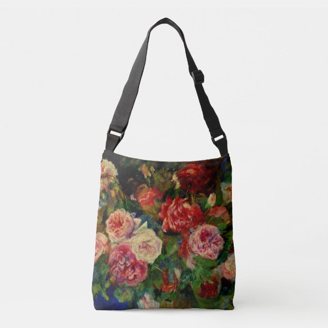 Bolso Cruzado Renoir - Rosas (Anverso)