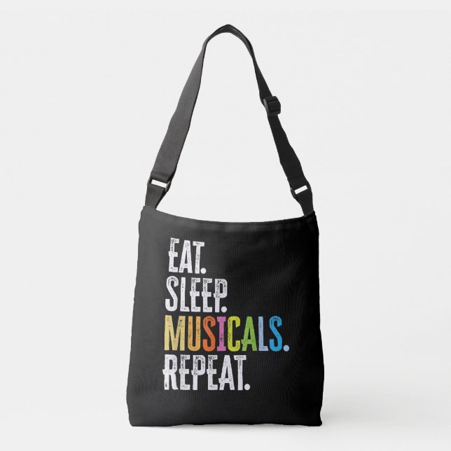 Bolso Cruzado Repetir el sueño de los musicales (Anverso)