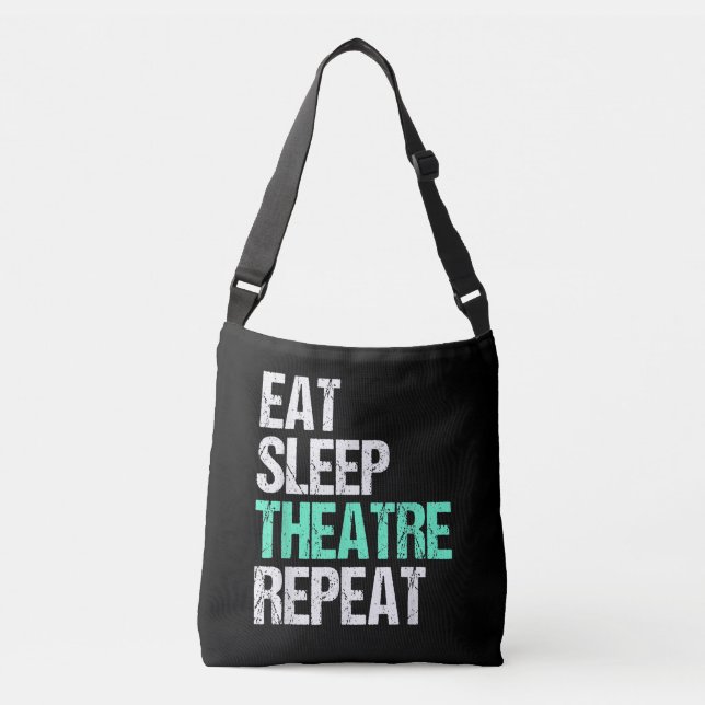 Bolso Cruzado Repetir el teatro de sueño (Anverso)