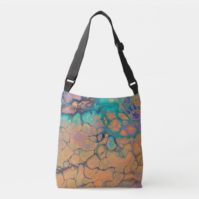 Bolso Cruzado Resumen Art Tote Bag (Anverso)