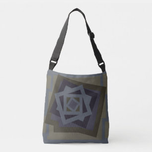 Bolso Cruzado Resumen de arte geométrico moderno