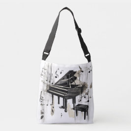 Bolso Cruzado Resumen de arte piano