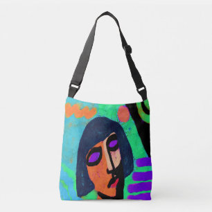 Bolso Cruzado Resumen original del arte digital