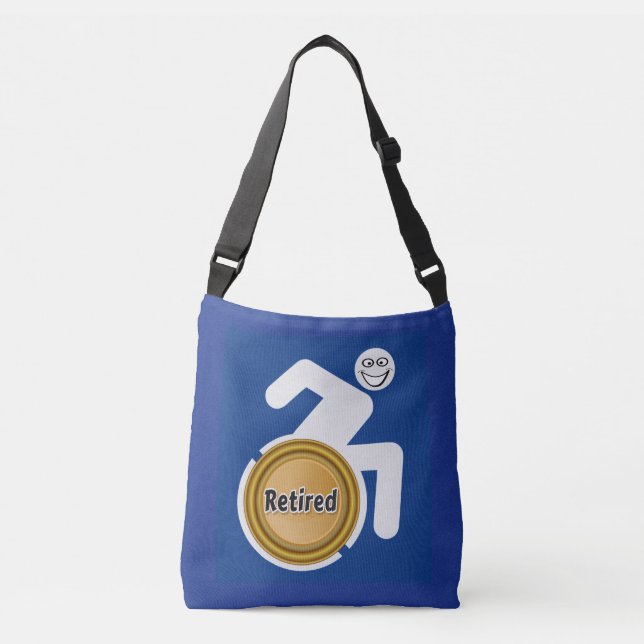 Bolso Cruzado Retirado y con discapacidad (Anverso)