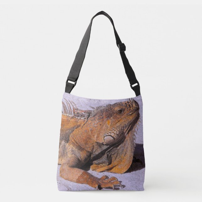 Bolso Cruzado Retrato de la Iguana (Anverso)