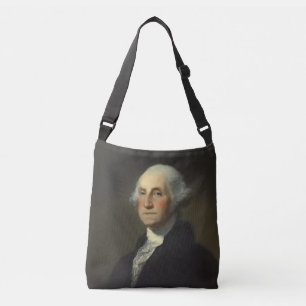 Bolso Cruzado Retrato Histórico de George Washington