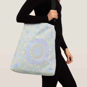 Bolso Cruzado Retro Boho Hippie Trippy Trippy Pastel Mandala