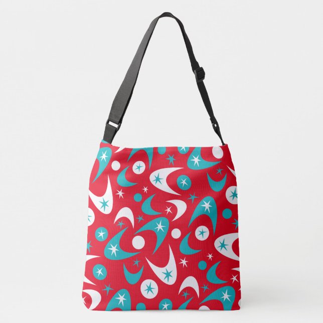 Bolso Cruzado Retro Boomerangs (Reverso)