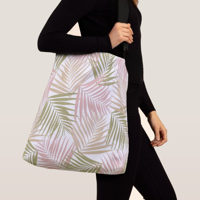 Bolso Cruzado Retro tropical #8 (Vibes de playa) #palmeras #deco (Detalle)