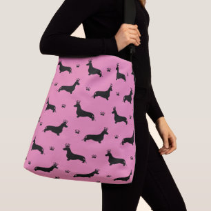 Bolso Cruzado Rey Dachshund Pelo Corto - patrón 1