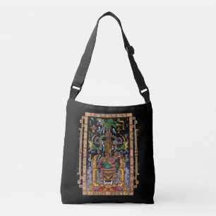 Bolso Cruzado Rey Pakal, astronauta maya