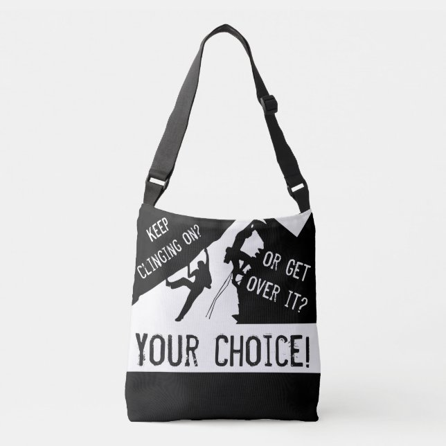 Bolso Cruzado Rock Climbing - Keep Clinging On Or Get Over It? (Anverso)